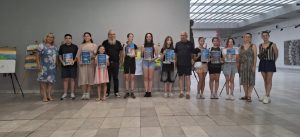 Младежи рисуваха дунавски пейзажи по време на художествен пленер