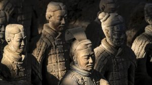 Китайски учени Двойни артилерийски пистолети с продължителност на 2000-годишна хром технологична надстройка